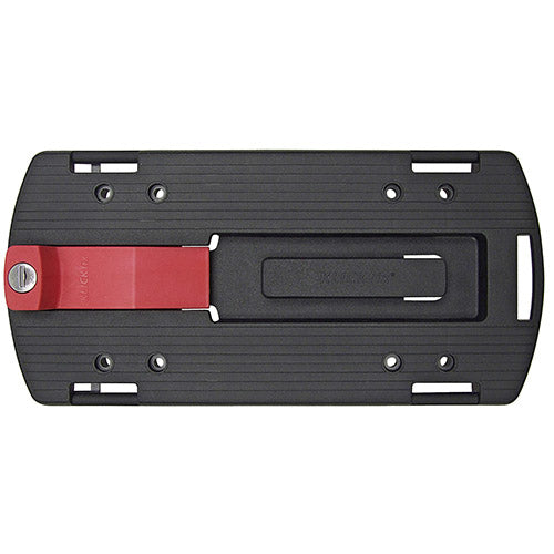 KLICKfix Gepäckträger-Adapter – für Rahmendurchmesser 0–145 mm – Länge 300 mm, Schwarz, Kunststoff, 470 g