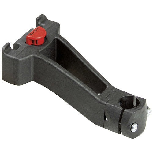KLICKfix Lenkeradapter Vorbau – 210 g, Kunststoff – für Vorbauten 22,2–25,4 mm – bis 5 kg – schwarz, rot
