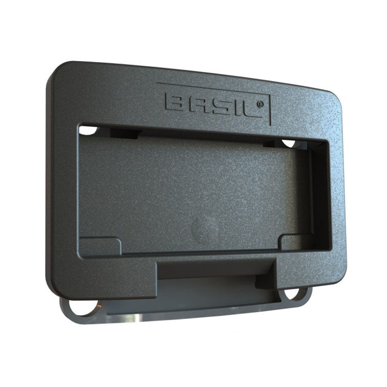 Basil Adapterplatte – Tragkraft 5 kg, 10×10×10 mm – Anthrazit, synthetisch