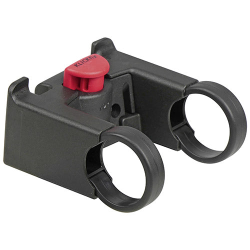 KLICKfix Adapter für Lenkerhalterung – Oversize, bis 7 kg – für Lenker Ø 32 mm – Schwarz – Kunststoff
