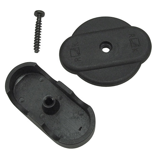 KLICKfix Korbbefestigung Korbfix II – für Rahmendurchmesser 6–16 mm – bis 10 kg – schwarz, Kunststoff