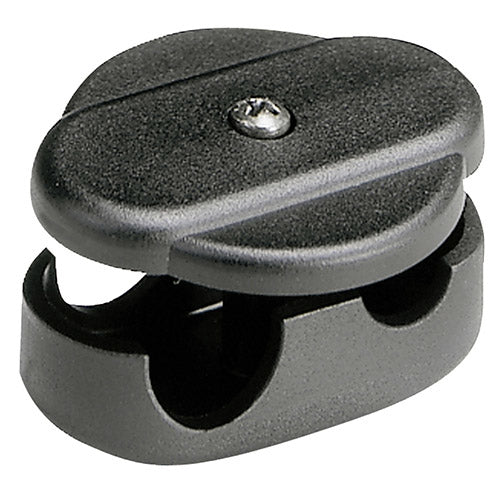 KLICKfix Korbbefestigung Korbfix II – für Rahmendurchmesser 6–16 mm – bis 10 kg – schwarz, Kunststoff
