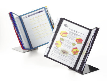 Durable Stehsammler – für Format A4, Metall, schwarz, Komplett-Set