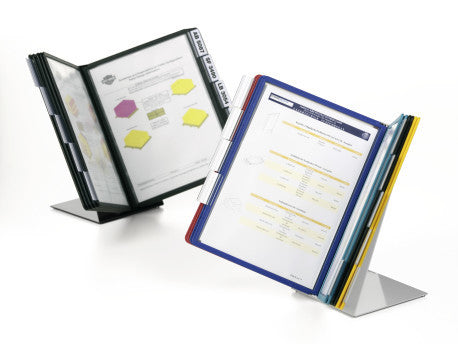 Durable Stehsammler – für Format A4, Metall, schwarz, Komplett-Set
