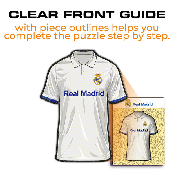 Iconic Puzzles Real Madrid CF Trikot – Logikspiel, ab 10 Jahren, 180 Min