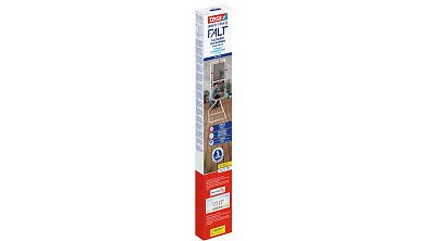TESA FALT Fliegengitter Tür – 80–100 × 170–220 cm – Weiss – Aluminium-Rahmen – Verstellbar – Für Türen