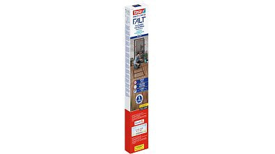 TESA FALT Fliegengitter Tür – 78 × 220 cm – Anthrazit – Fiberglas – Aluminium-Rahmen – für Türen