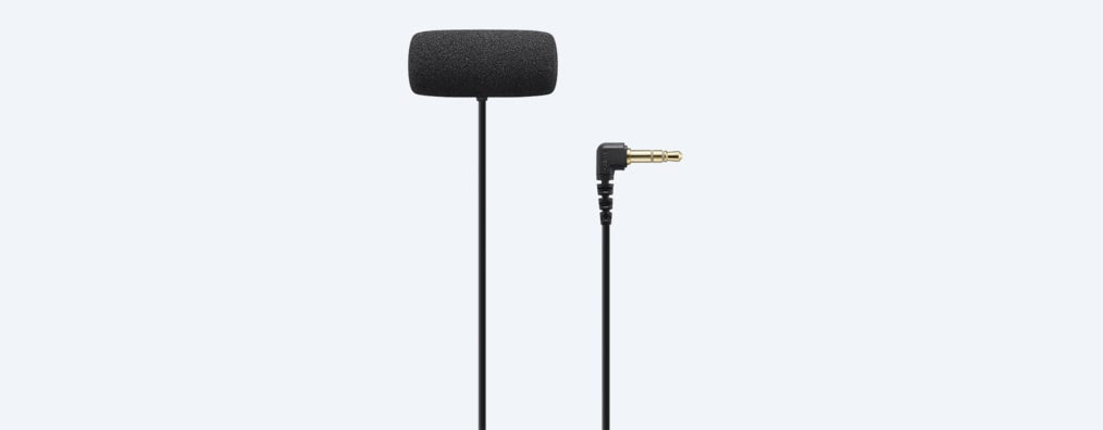 Sony ECM-LV1 – Lavalier-/Ansteckmikrofon, 3,5 mm Klinke, Kugel, Schwarz