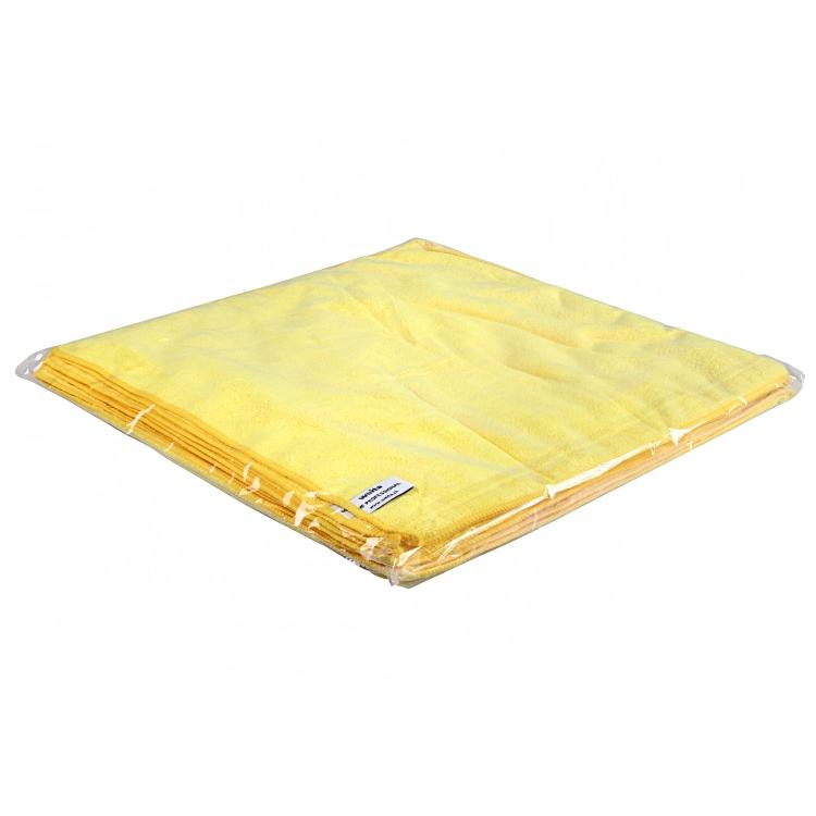 Weitaclean Mikrofasertuch – Gelb – 38 × 40 cm – 10er-Set
