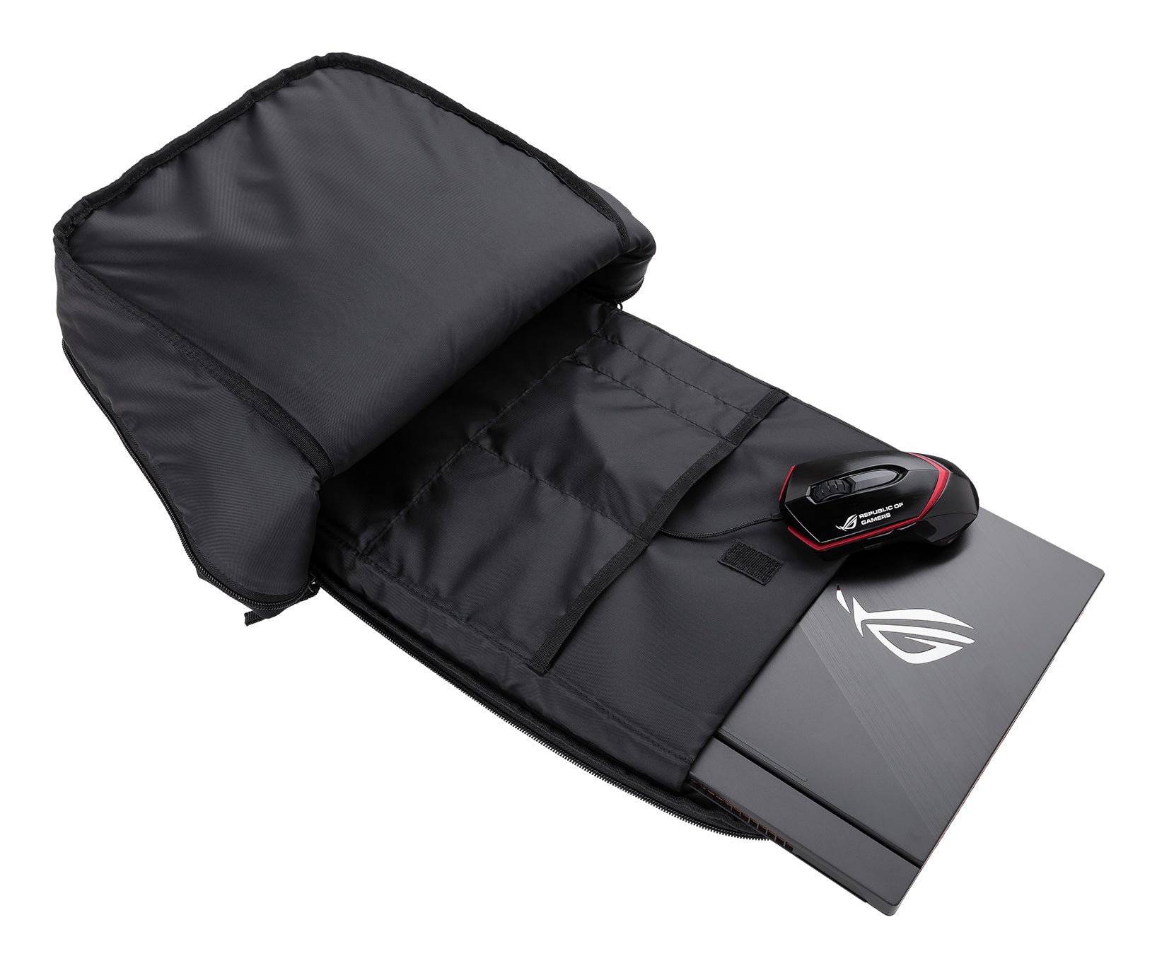 ASUS Notebook-Rucksack bis 17" – wasserabweisend – Schwarz