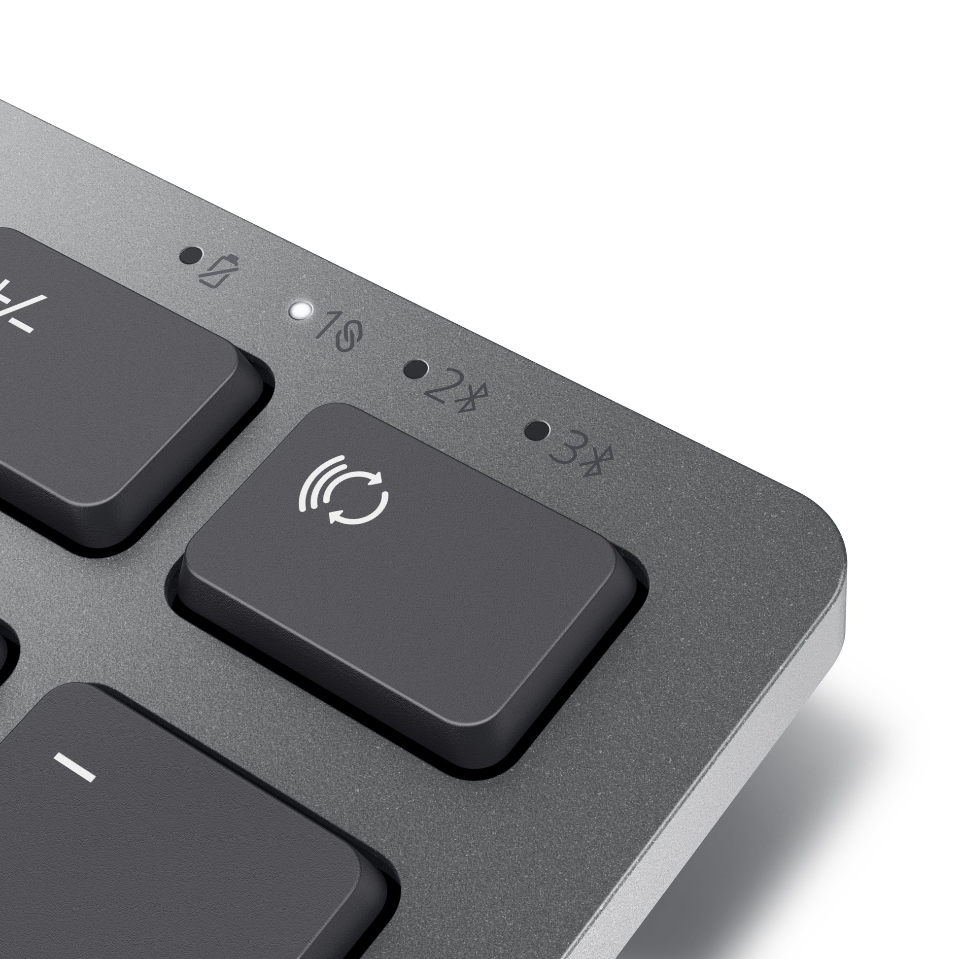 DELL Pro Plus KM7321W – Tastatur-Maus-Set – Bluetooth & 2,4 GHz (Empfänger) – QWERTY (US-INT) – Grau