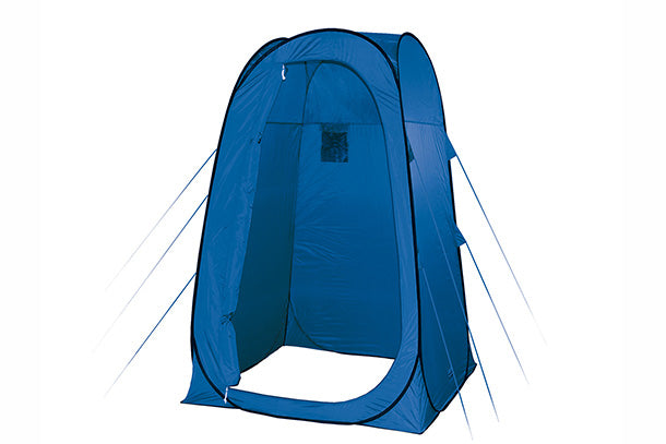 High Peak Tunnelzelt – Pop-Up, Wassersäule 1200 mm – 1 Person, 1250×1900×1250 mm – Blau, Polyester – Rimini