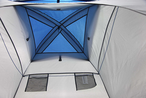 High Peak Zelt Lido – Gestänge Fiberglas, Wassersäule 1'200 mm – 1 Person – Grau – Polyester