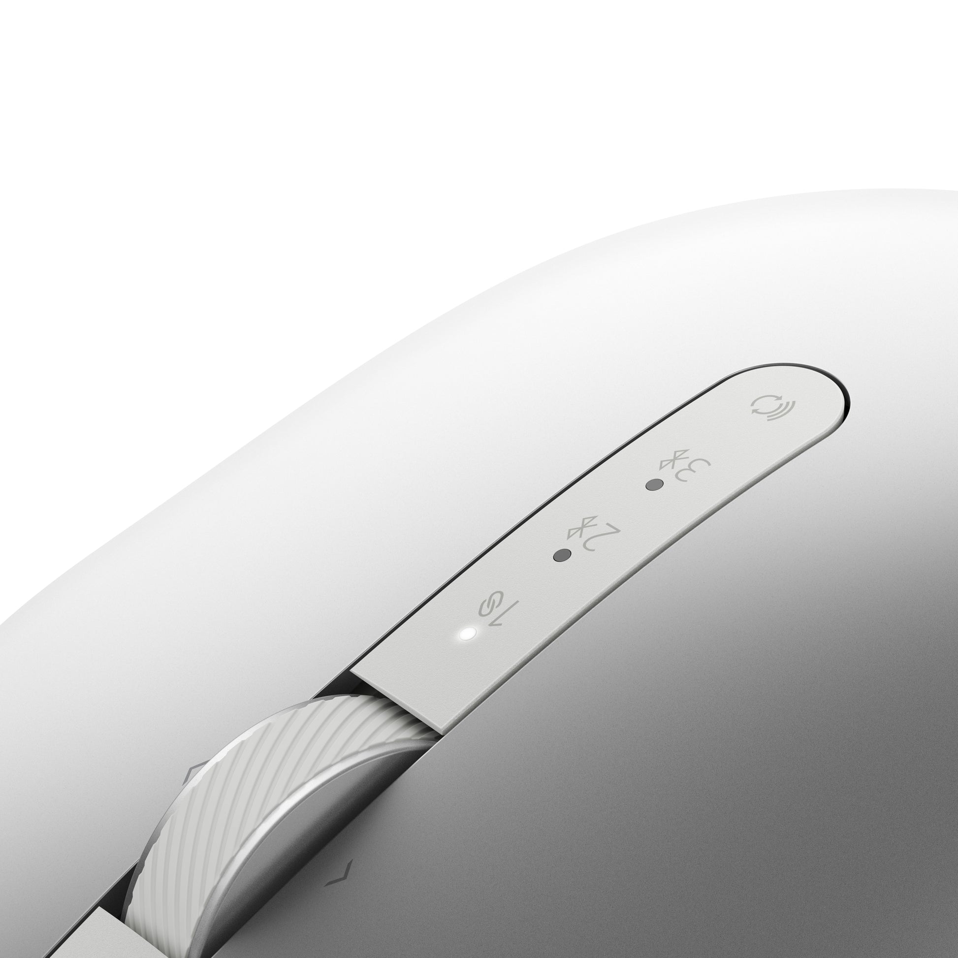 Dell MS7421W – Maus – Kabellos (Bluetooth/2,4 GHz), 1600 DPI, beidhändig, Platin, Silber