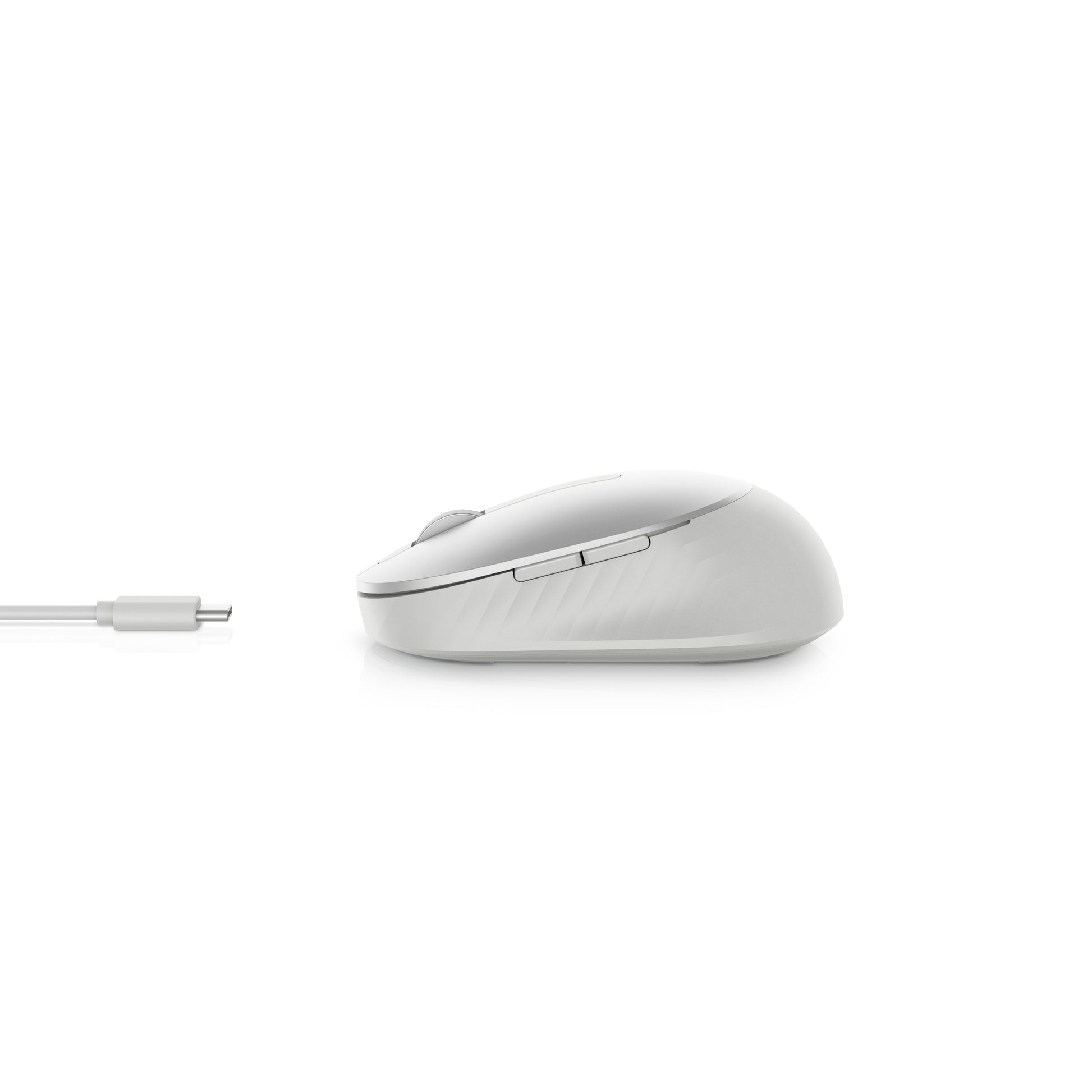 Dell MS7421W – Maus – Kabellos (Bluetooth/2,4 GHz), 1600 DPI, beidhändig, Platin, Silber
