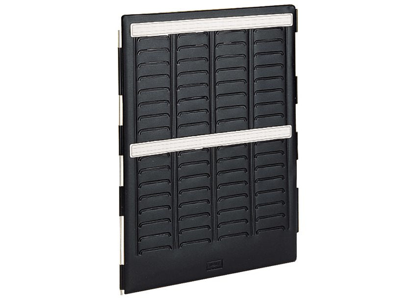 Nobo T-Karten-Planer – 2 Träger, 17 Schlitze – für T-Karten Grösse 1,5 – 24 × 31,5 cm