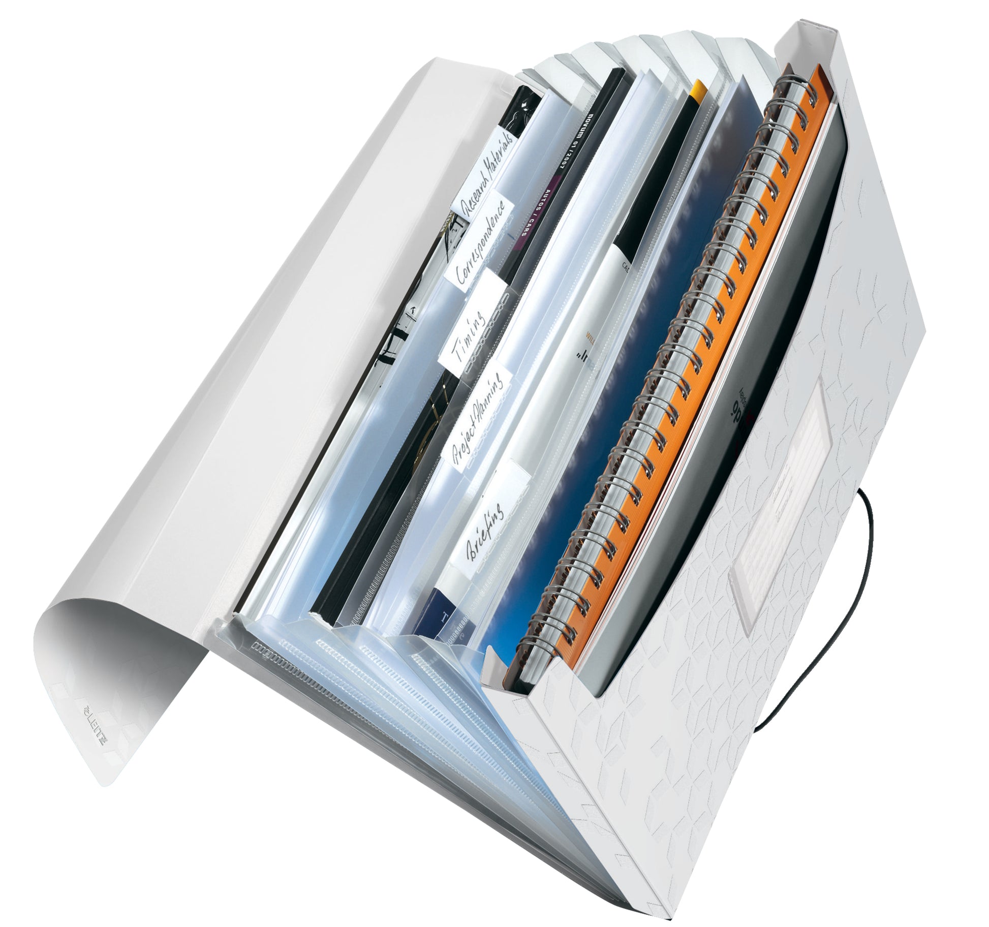 Leitz Sammelmappe für A4, Kunststoff, weiss