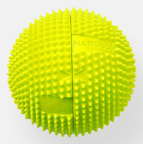 NABOSO Massageball Neuro Ball – Knetmassage, für Fuss – 1 Stk – Grün – Silikon