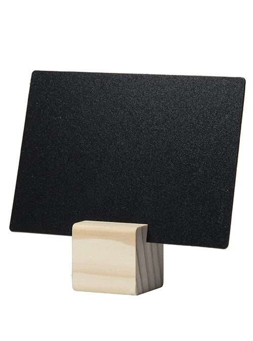 Securit Minikreidetafel/Schilder – DIN A7 (74 × 105 mm) hoch – Kunststoff, Holz – für Kreide & Kreidemarker
