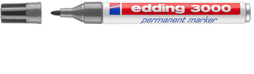 Edding Permanentmarker – grau