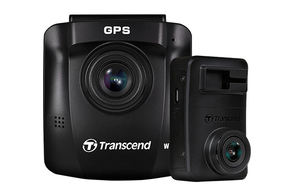 Transcend DrivePro 620 – Dual-Kamera, 1440p60, 140° Hauptkamera, GPS, G-Shock, WLAN, Mikro-USB, Schwarz