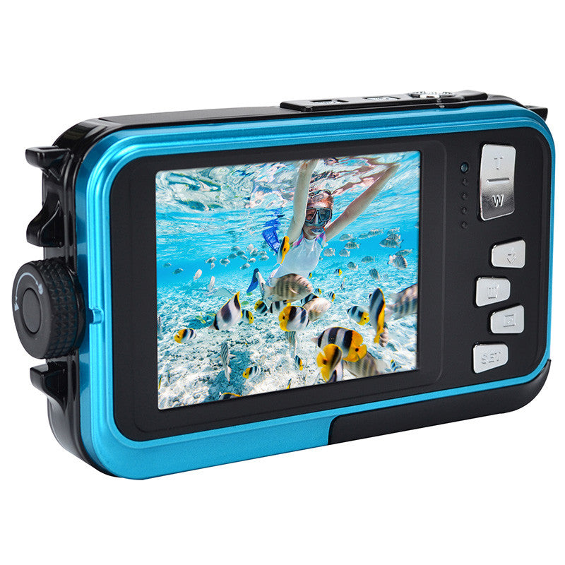 AgfaPhoto WP8000 – Kompaktkamera, 24 MP 1/3", 2,7K, Blau