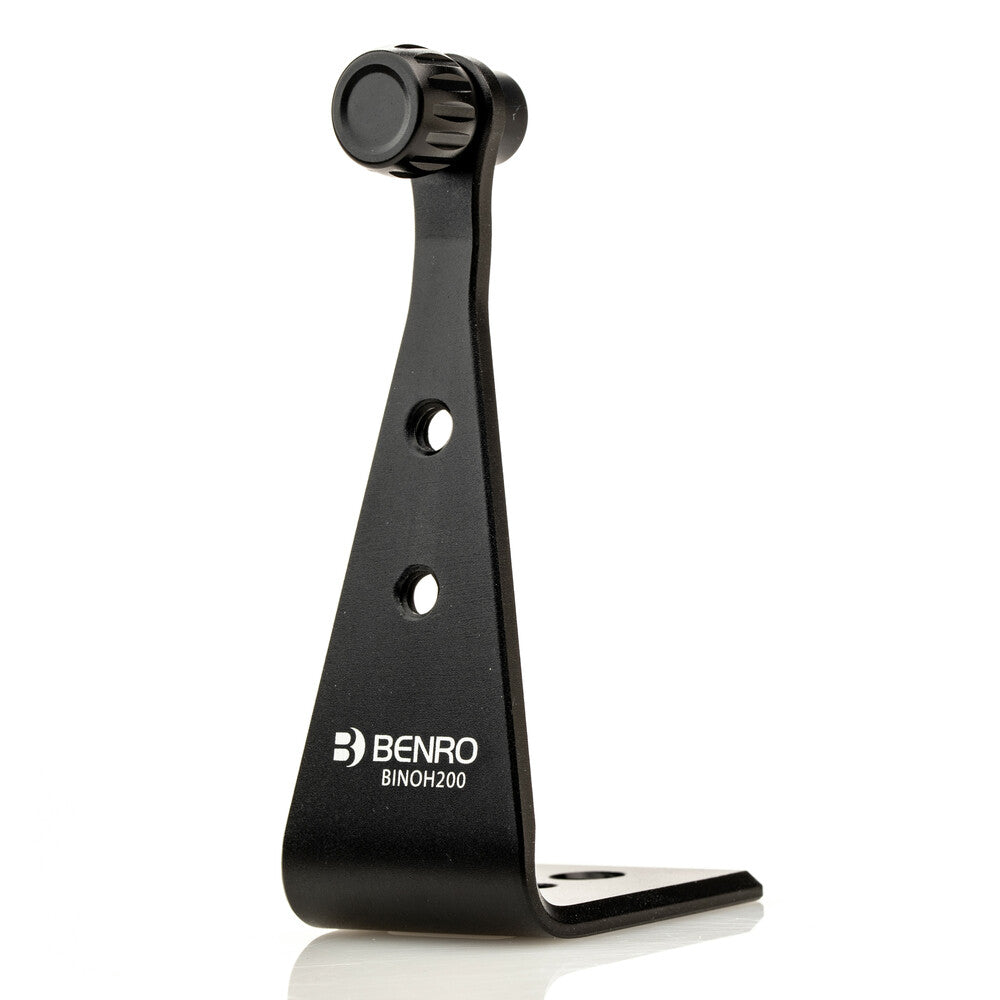 Benro BINOH200 Fernglashalterung – 39 × 107 × 54 mm, 1/4″, 3/8″ – Schwarz