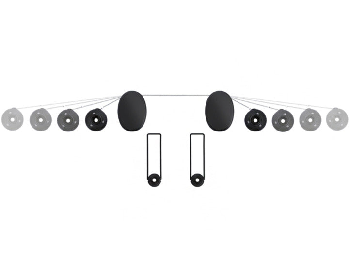 Multibrackets Wandhalterung – Fix – 26–55" – VESA 200×200–400×400 – bis 40 kg – 5040