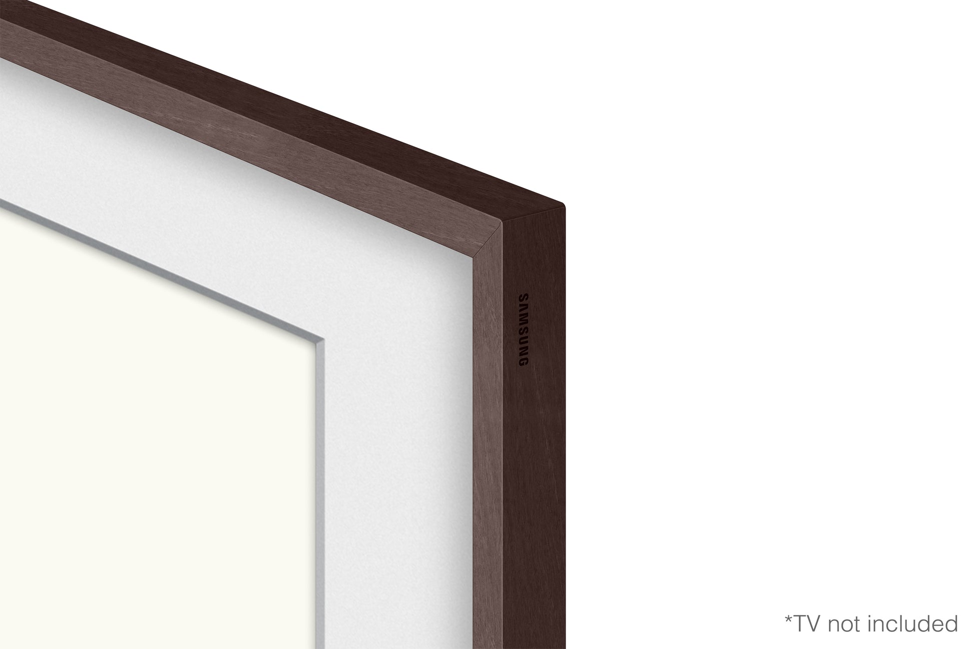 Samsung VG-SCFA75BWBXC Rahmen – Kunststoff – für The Frame (LS03A/LS03B), 75" – Braun