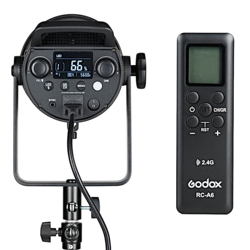 Godox FV200 Blitz-LED-Leuchte – 5600 K, Leitzahl 58, 1/8000 s, HSS – für Canon, Nikon, Sony und andere