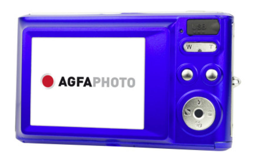 AgfaPhoto Compact Cam DC5200 – Kompaktkamera, 21 MP, 720p, Blau