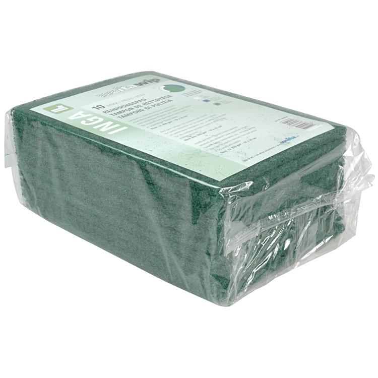 Weitaclean Vliespads – für unempfindliche Oberflächen, 16 × 22 cm, grün, 10 Stk.