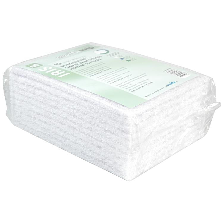 Weitaclean Wischbezug – 10 Stk. – Vlies, weiss – 16,0 × 22,0 cm