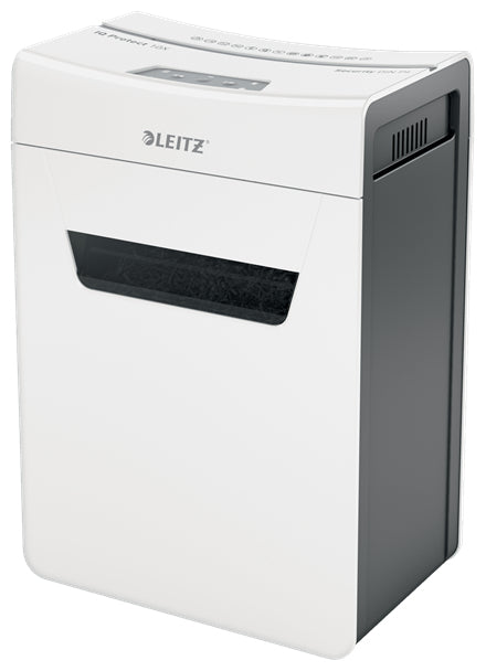 Leitz IQ Protect – Aktenvernichter, DIN P-4, Partikelschnitt, 10 Blatt, 18 l
