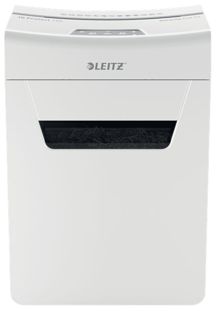 Leitz IQ Protect – Aktenvernichter, DIN P-4, Partikelschnitt, 10 Blatt, 18 l