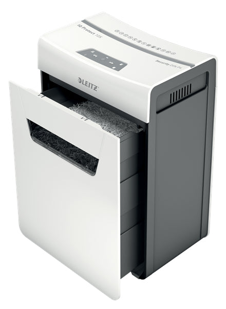 Leitz IQ Protect – Aktenvernichter, DIN P-4, Partikelschnitt, 10 Blatt, 18 l