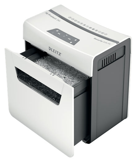 Leitz 80930000 – Aktenvernichter, DIN P-5, Mikroschnitt, 3 Blatt, 10 l