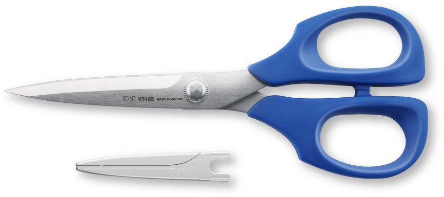 kai Nähschere 16,5 cm – Edelstahl, beidhändig, blau