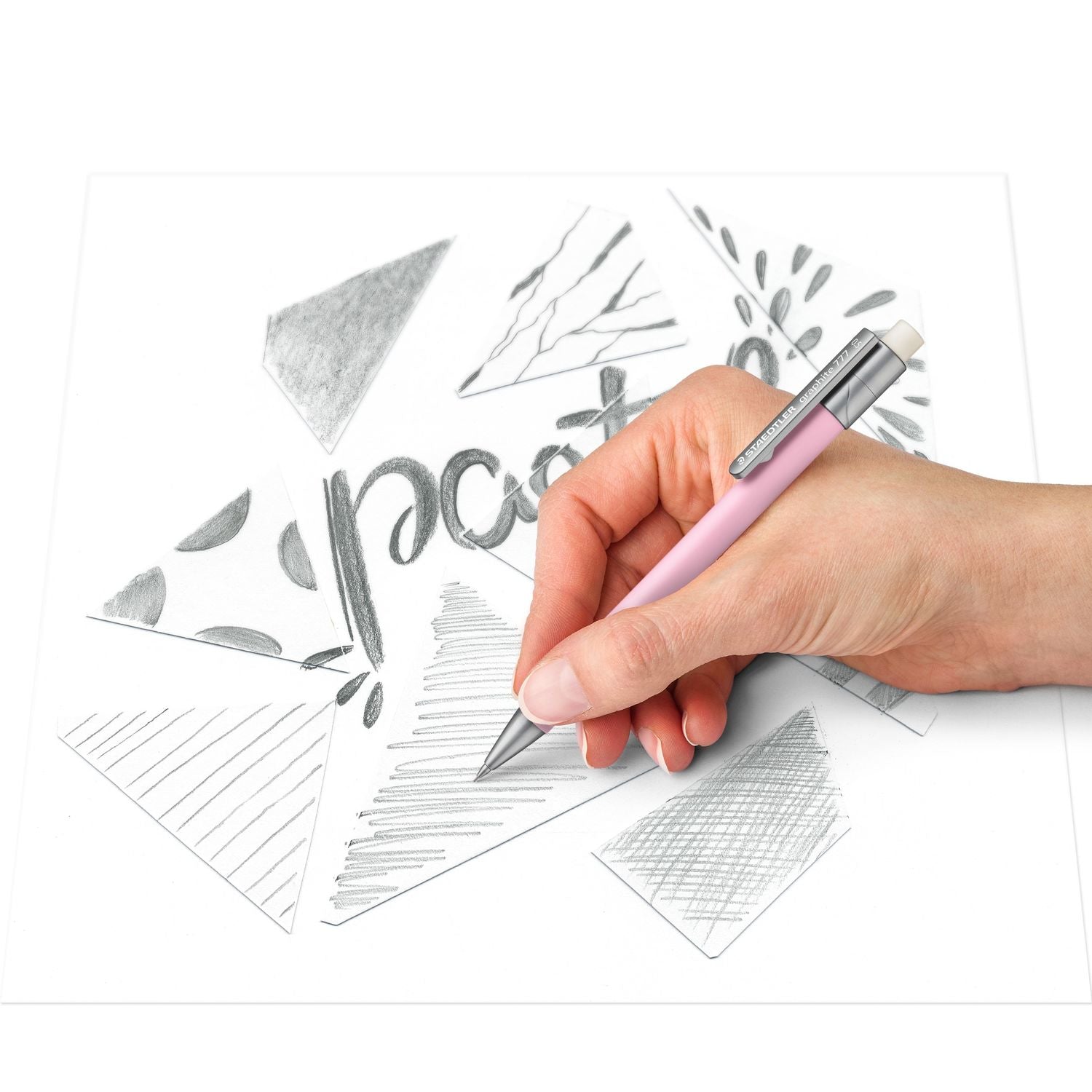 Staedtler graphite 777 Druckbleistift – 0,5 mm, Pastellfarben, 36 Stück