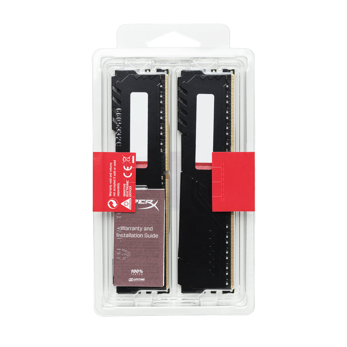 Kingston Technology HyperX FURY HX424C15FB3K2/32 – Arbeitsspeicher – 32 GB (2×16 GB) DDR4‑2400 CL15, 288-poliger DIMM