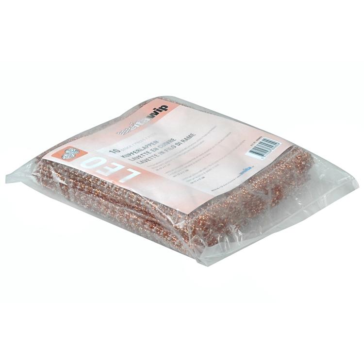 Weitaclean Kupferlappen Leo – 15 × 15 cm – Kupfer, Polypropylen – 10er-Set