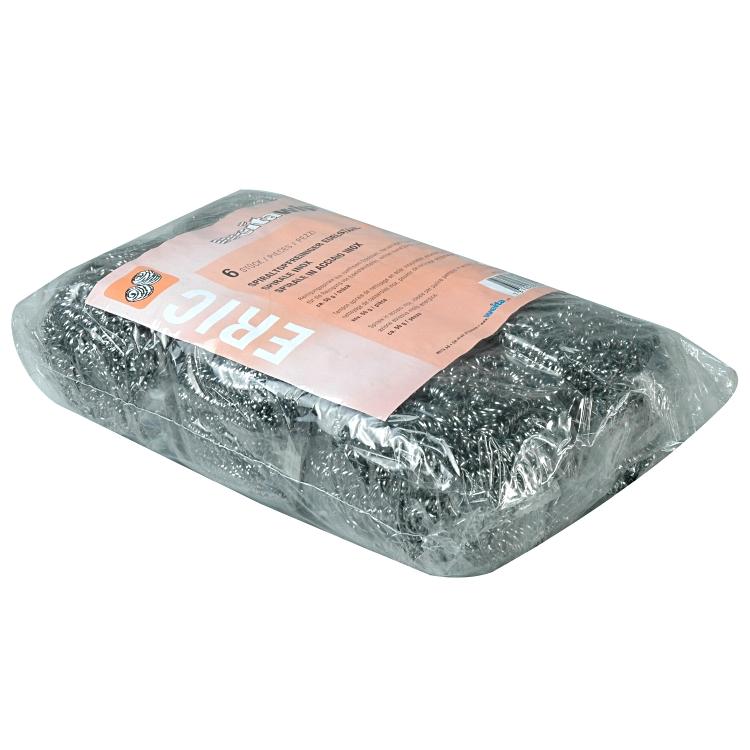Weitaclean Reinigungsspirale ES – 50 g – Edelstahl – 6 Stk.