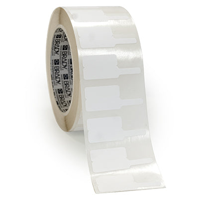 Brady Etiketten (Rolle) 30 × 10 mm – Polypropylen – permanent haftend – Thermotransfer – für BBP-33