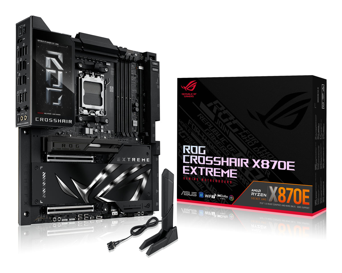 ASUS ROG CROSSHAIR X870E EXTREME – Mainboard – Sockel AM5, AMD X870E, E-ATX, DDR5