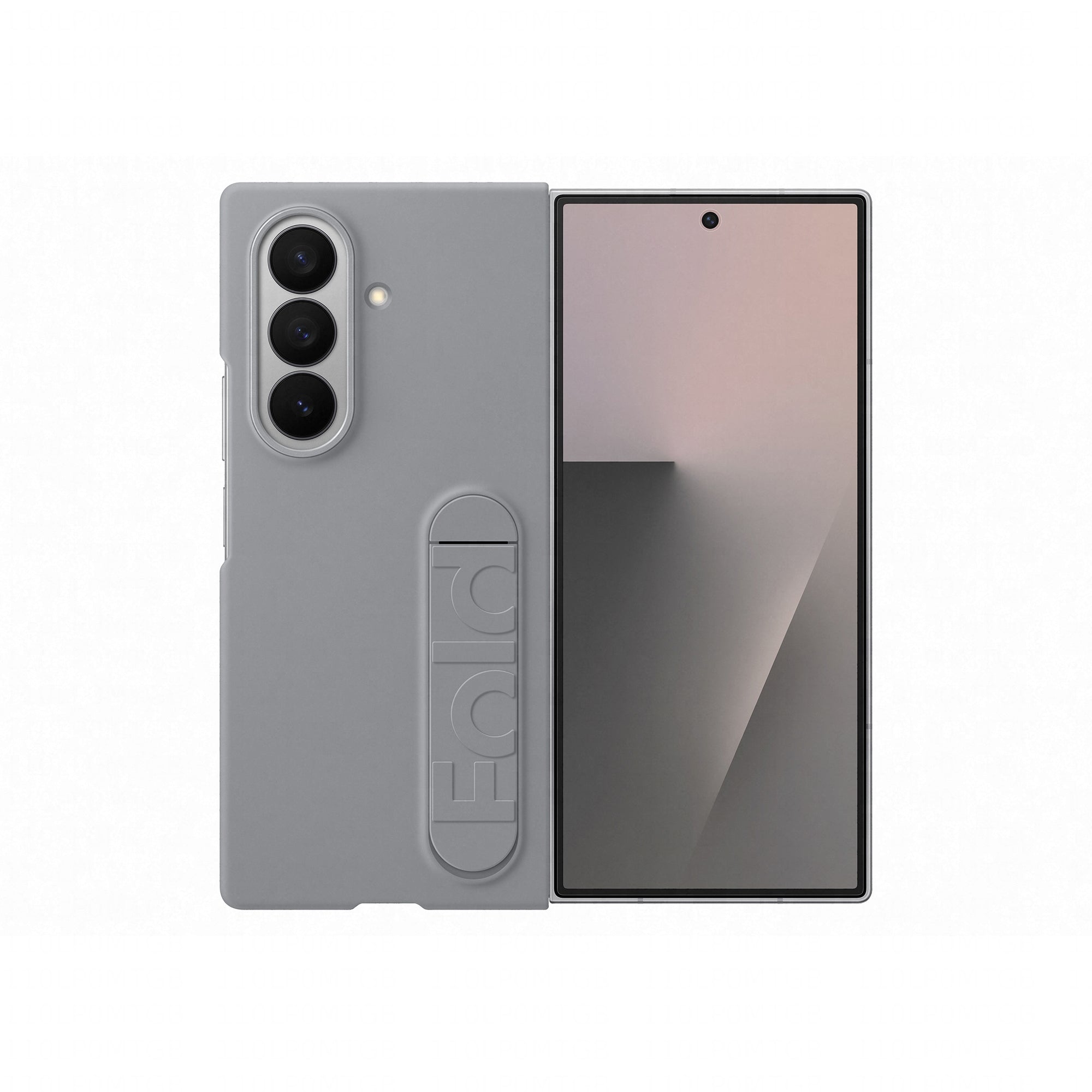 Samsung Backcover – für Samsung Galaxy Z Fold7 – hellgrau – Silikon