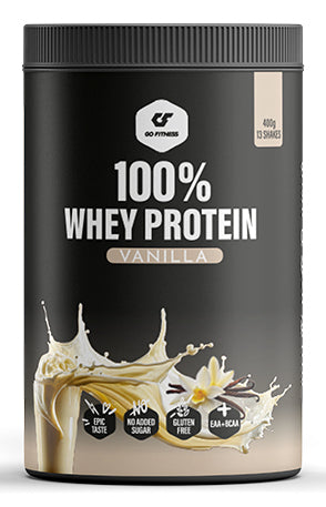 Go Fitness Whey Protein Pulver Vanille – 400 g