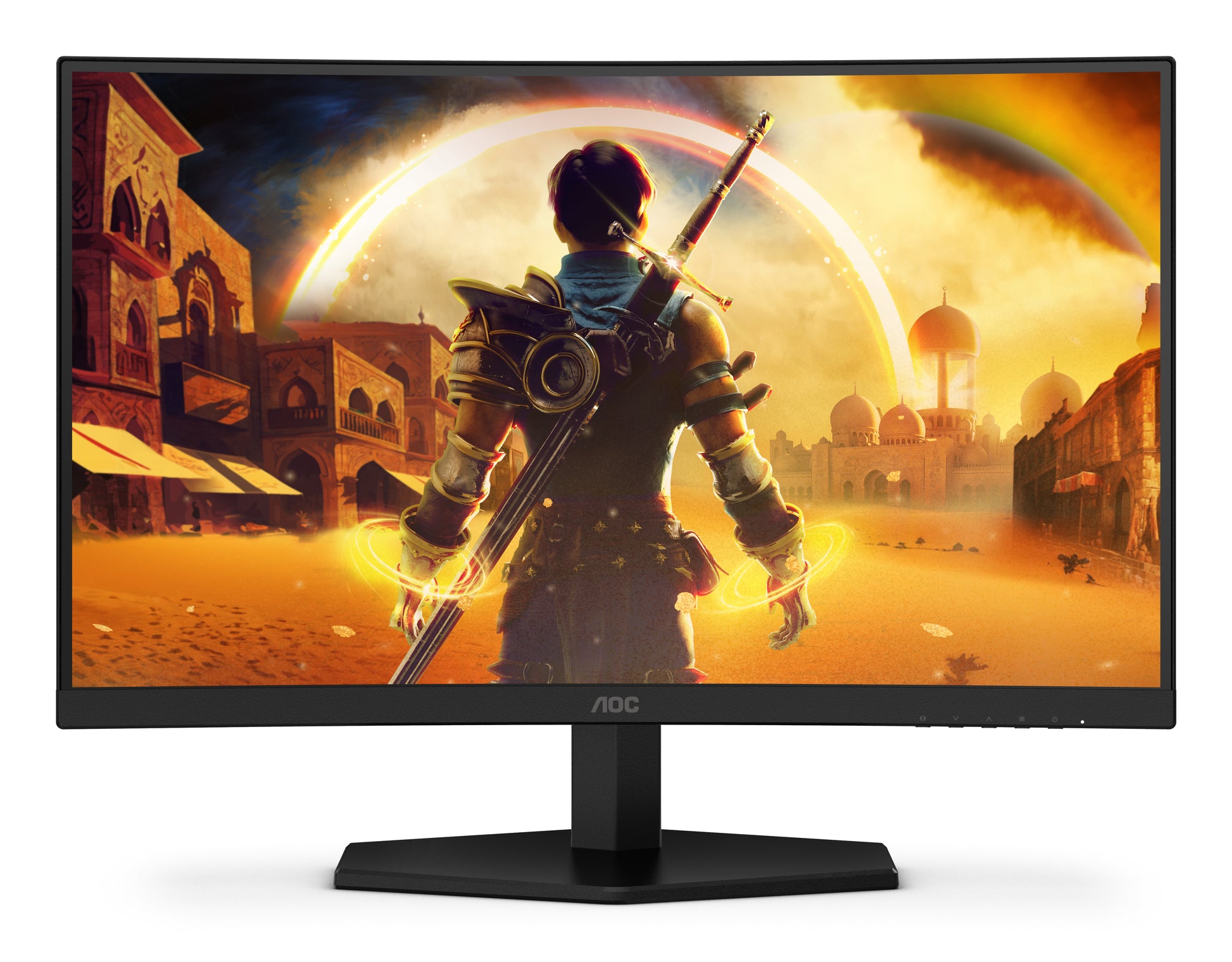 AOC G4 C24G42E – 23,6", Curved 1500R, 1920 × 1080 (Full HD), VA, 180 Hz, HDR10