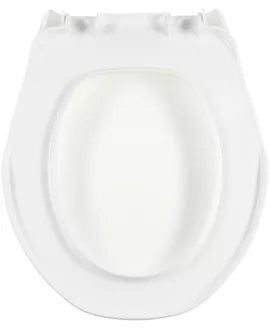 Diaqua Toilettensitz – Polypropylen, Weiss, mit Deckel, 38,5 × 46 cm