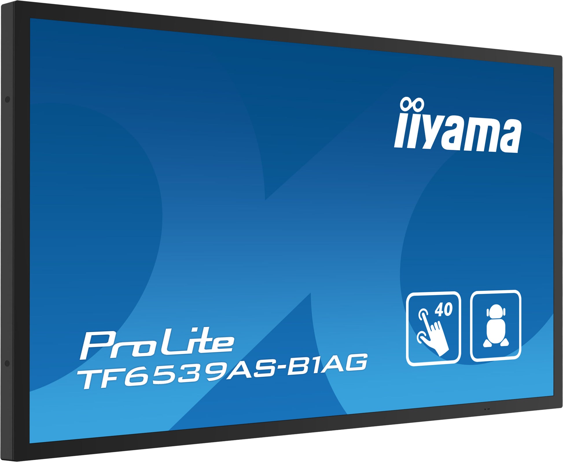 iiyama TF6539AS-B1AG 64,5" – 4K UHD, Touch, Android, 24/7, 500 cd/m²