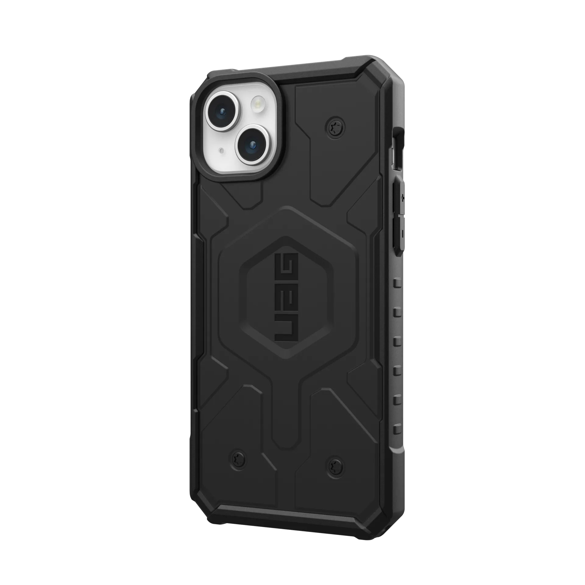 Urban Armor Gear Backcover – für Apple iPhone 15 Plus – schwarz – MagSafe-kompatibel
